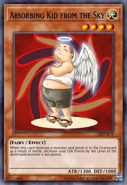 Absorbing Kid from the Sky